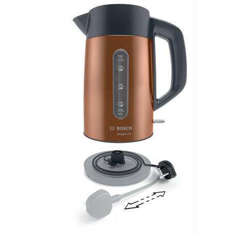 Bosch TWK4P439GB 1.7L Traditional Kettle - Copper - Bonus Superstore