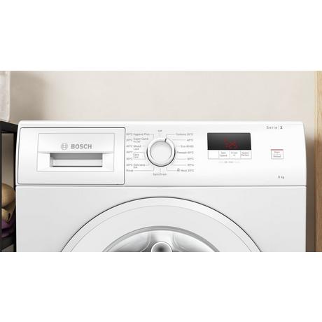 Bosch WGE03408GB 8kg 1400 Spin Washing Machine - White - Bonus Superstore