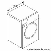 Bosch WGE03408GB 8kg 1400 Spin Washing Machine - White - Bonus Superstore