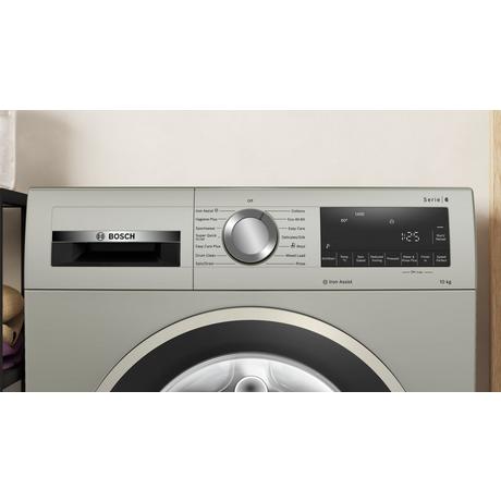 Bosch WGG254ZSGB 10kg 1400 Spin Washing Machine - Silver Inox - Bonus Superstore