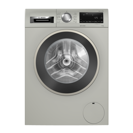 Bosch WGG254ZSGB 10kg 1400 Spin Washing Machine - Silver Inox