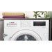 Bosch WIW28302GB 8kg 1400 Spin Integrated Washing Machine - White - Bonus Superstore