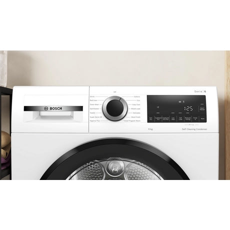 Bosch WQG24500GB 9kg Heat Pump Tumble Dryer - White