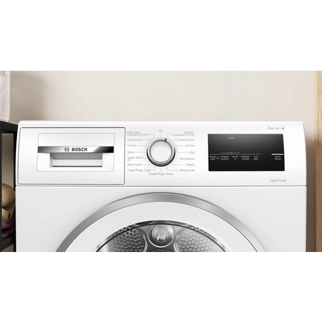 Bosch WTH85224GB 8kg Heat Pump Tumble Dryer - White