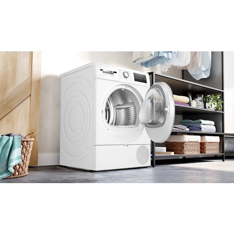 Bosch WTH85224GB 8kg Heat Pump Tumble Dryer - White