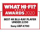Sony UBPX700BCEK 4K UHD HDR Upscaling Blu-ray Player