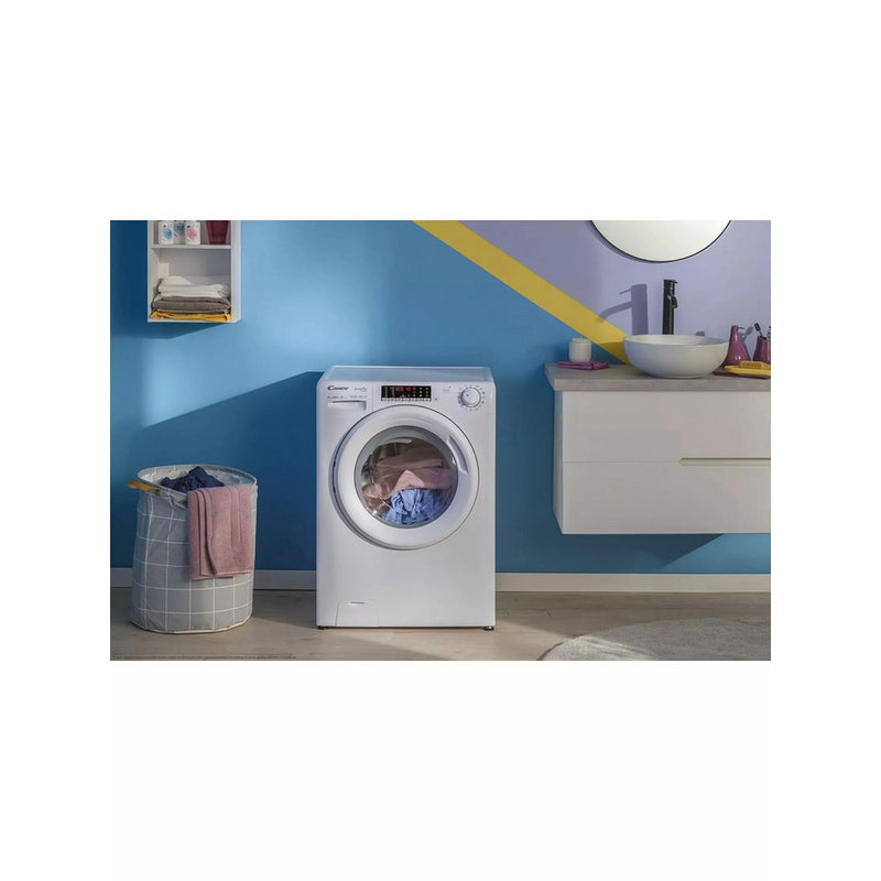 Candy CSO 696TWM6-80 Pro Inverter 9kg, 1600 Spin Washing Machine - White