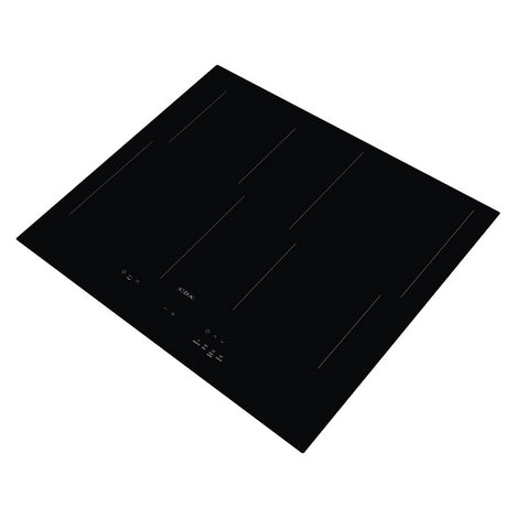 CDA SC223BLKIT 59.5cm Built In Electric Single Oven with 59.2cm Induction Hob - Black