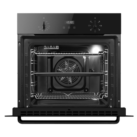 CDA SC223BLKIT 59.5cm Built In Electric Single Oven with 59.2cm Induction Hob - Black