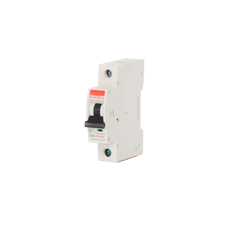 Contactum CPB1040C MCB Type C SP 40A 10kA