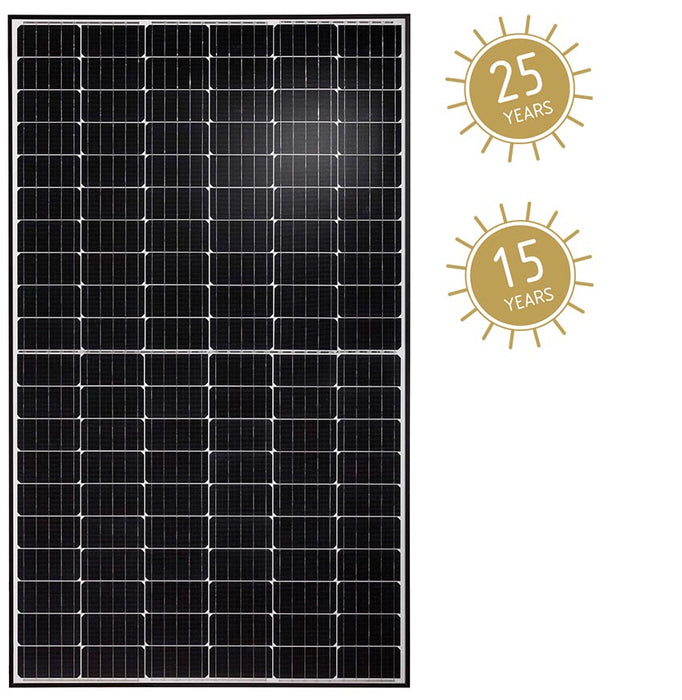 Luxor 340W Eco Line Half Cells Black Frame Solar Panel -  M120/340LX-XXXM/158-120