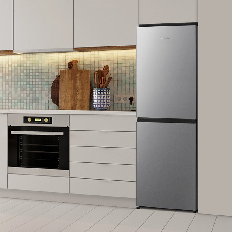 Fridgemaster MC55240ES 50/50 Freestanding Fridge Freezer – Silver