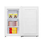 Fridgemaster MUZ4860E Under Counter Freezer in White - Bonus Superstore