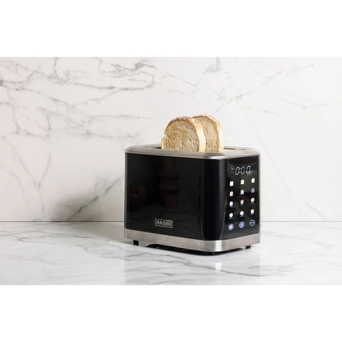Haden 212948 Touch Screen 2 Slice Toaster - Black