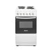 Haden HES050W 50cm Electric Cooker with Solid Plate Hob - White Haden