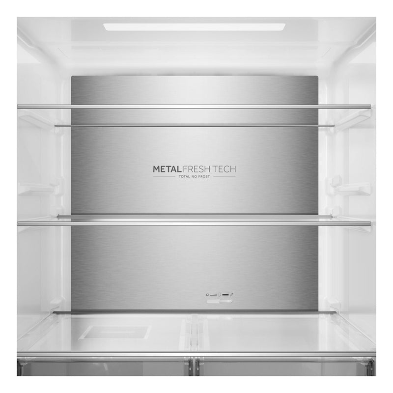 Haier HCR58S18DNMM 60/40 Total No Frost Fridge Freezer - Inox