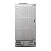 Haier HCR5919EHMB 90cm Freestanding American Fridge Freezer - Brushed Black - Bonus Superstore