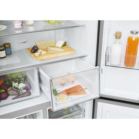 Haier HCR5919EHMB 90cm Freestanding American Fridge Freezer - Brushed Black - Bonus Superstore