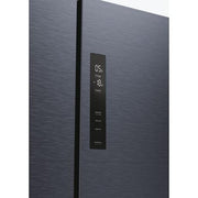 Haier HCR5919EHMB 90cm Freestanding American Fridge Freezer - Brushed Black - Bonus Superstore