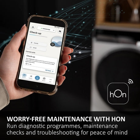 Haier HD80-D357U1 8kg Heat Pump Tumble Dryer - White