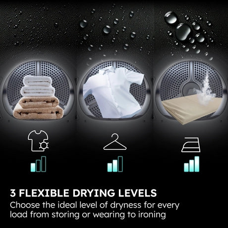 Haier HD80-D357U1 8kg Heat Pump Tumble Dryer - White