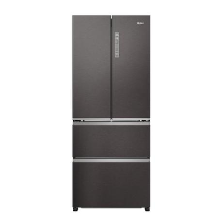 Haier HFR3718ENMD 70cm 60/40 Total No Frost Fridge Freezer - Dark Inox - Bonus Superstore