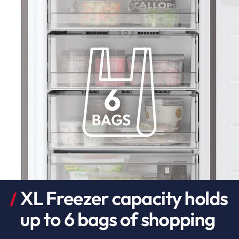 Hoover HONCQ3T518ENTK Total No Frost Fridge Freezer - Black