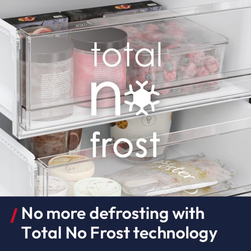 Hoover HONCQ3T518ENTK Total No Frost Fridge Freezer - Black