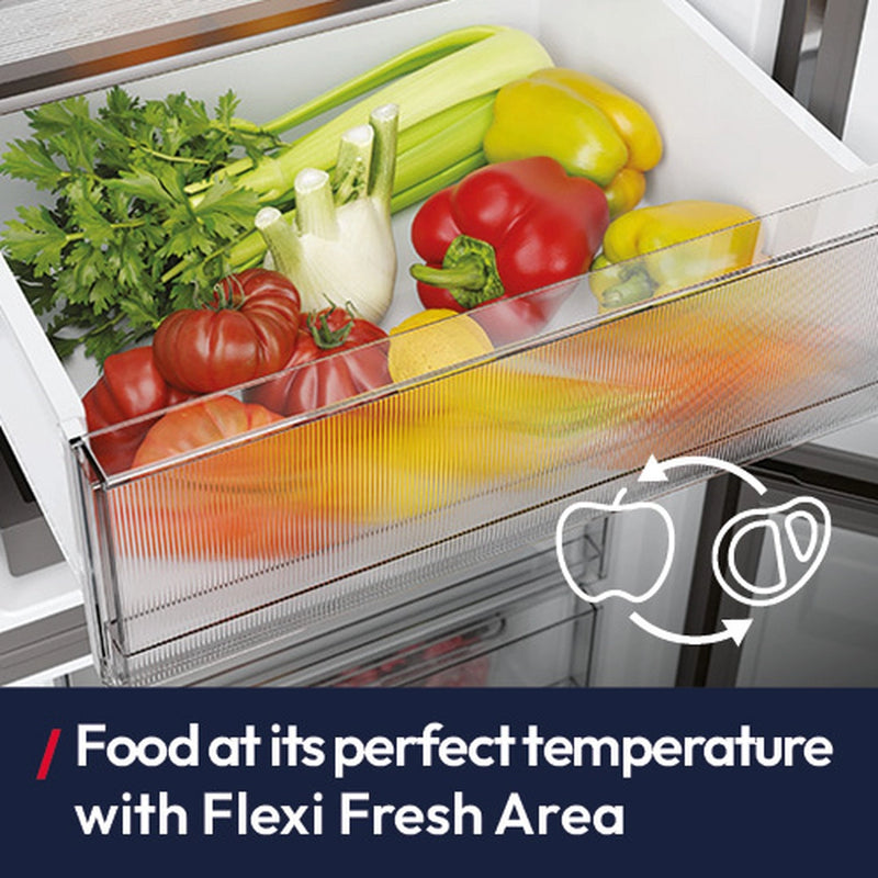 Hoover HONCQ3T518ENTK Total No Frost Fridge Freezer - Black