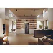 Haier HTW5618EWMP 59.5cm 3D Fridge Freezer - Dark Inox - Bonus Superstore