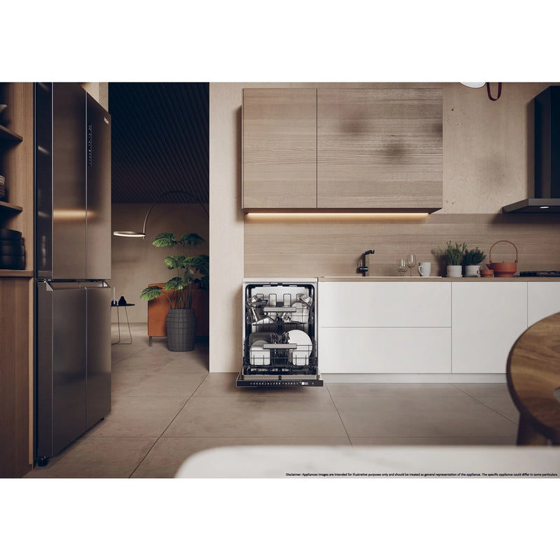 Haier XF 5C7M0W-80 Dishwasher - White - 15 Place Settings