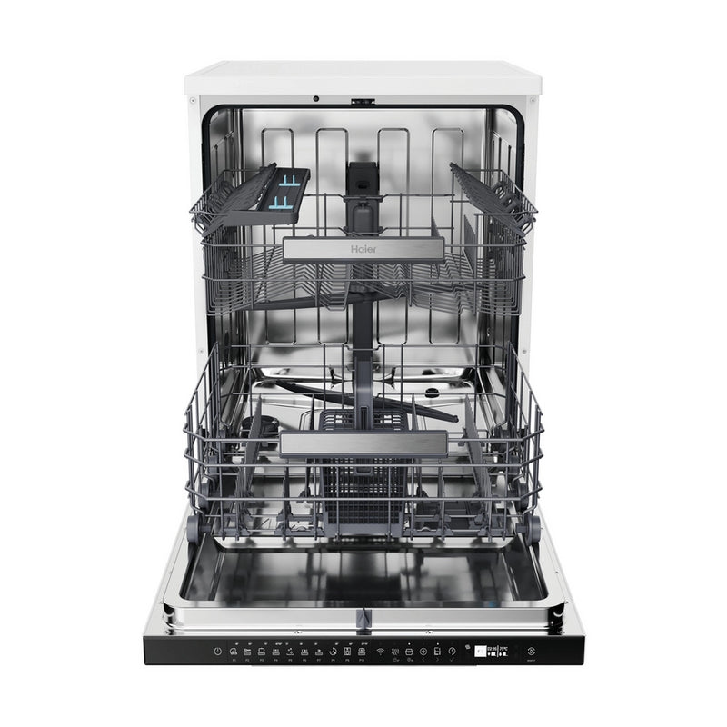 Haier XF 5C7M0W-80 Dishwasher - White - 15 Place Settings