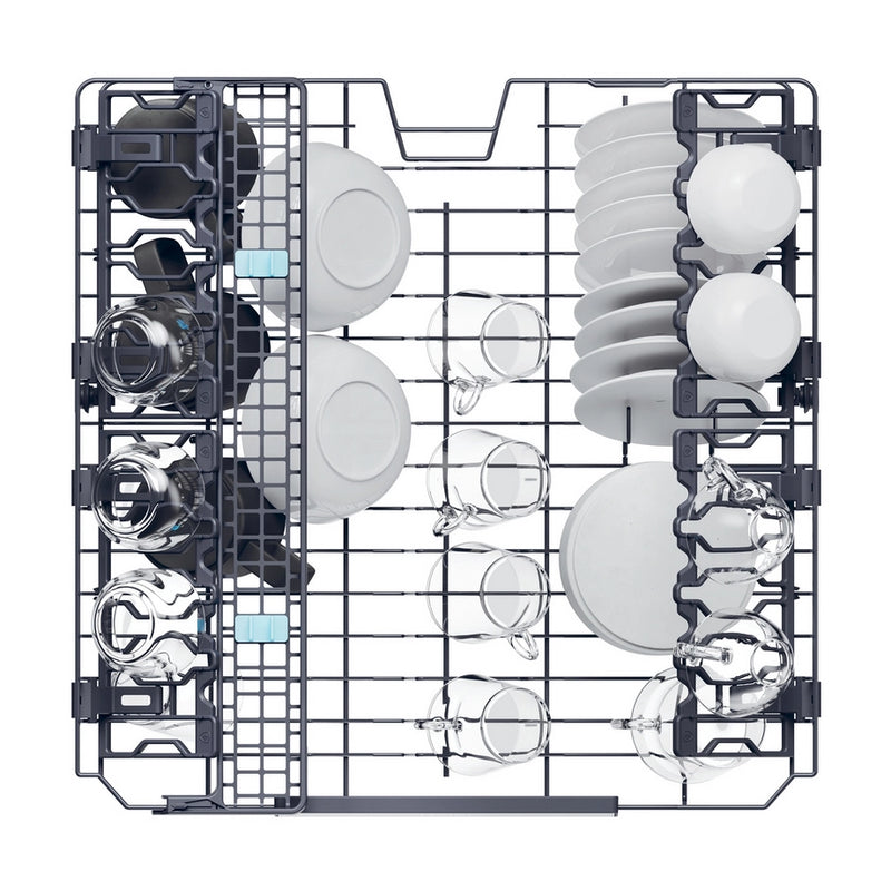 Haier XF 5C7M0W-80 Dishwasher - White - 15 Place Settings