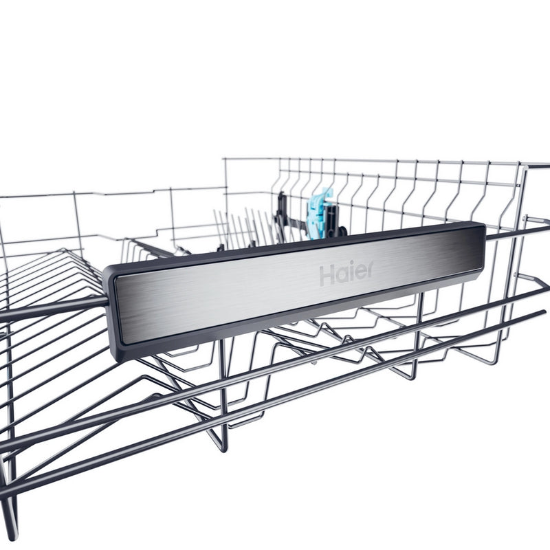 Haier XF 5C7M0W-80 Dishwasher - White - 15 Place Settings