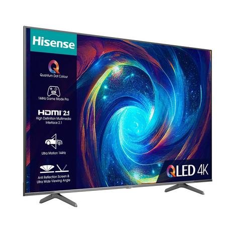 Hisense 55E7KQTUKPRO 55" 4K Ultra HD QLED Smart TV