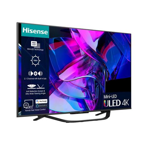 Hisense 55 U6K 4K Ultra HD Dolby Atmos Smart Mini-LED TV (55U6KQTUK)