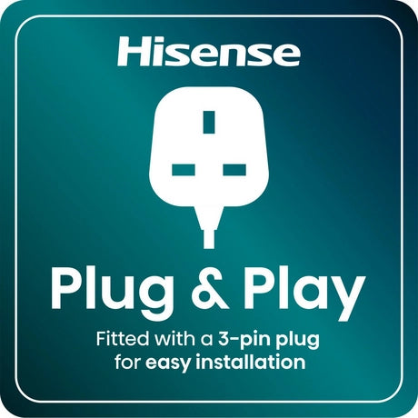 Hisense BI622AXPGUK 59.5cm Built In Electric Single Oven - Black & Stainless Steel