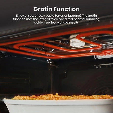 Hisense BI622AXPGUK 59.5cm Built In Electric Single Oven - Black & Stainless Steel