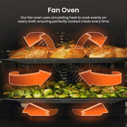 Hisense BI622AXPGUK 59.5cm Built In Electric Single Oven - Black & Stainless Steel - Bonus Superstore