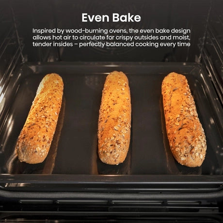 Hisense BI622AXPGUK 59.5cm Built In Electric Single Oven - Black & Stainless Steel