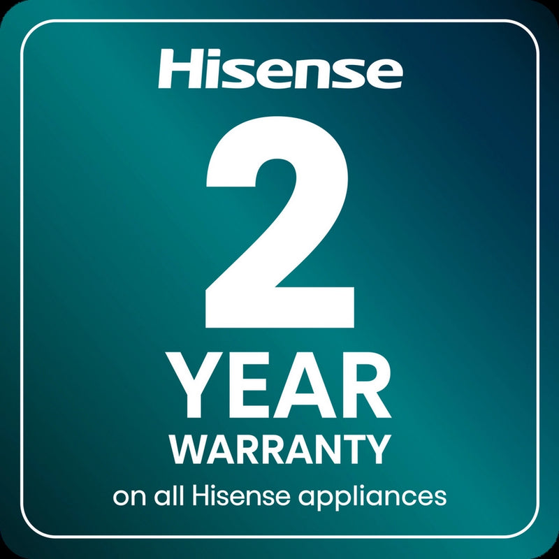 Hisense BUD714221CX 594cm Built Under Electric Double Oven - Black & Stainless Steel