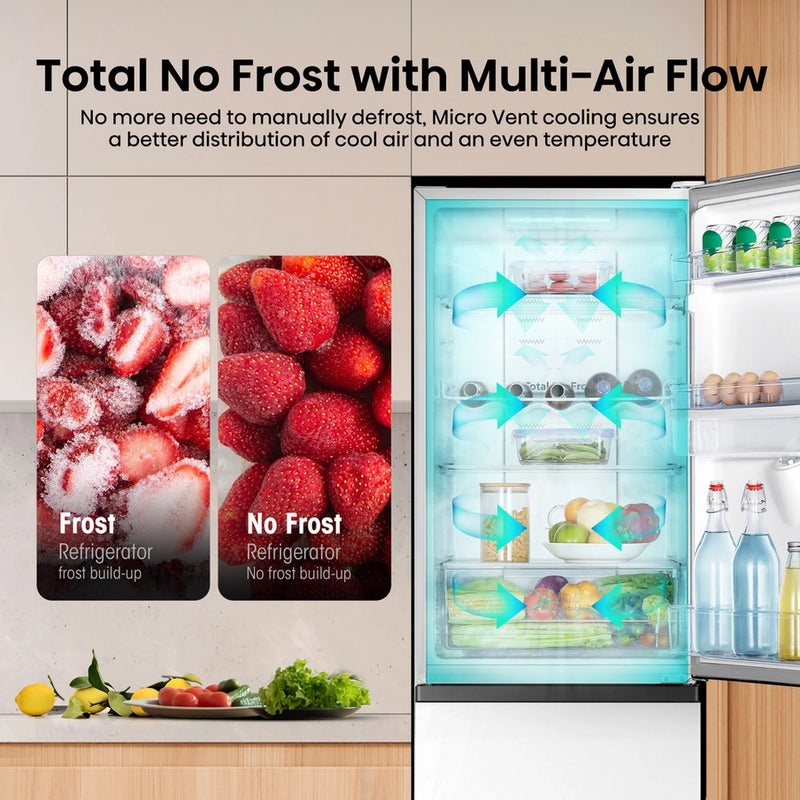 Hisense RB327N4WWE 50/50 Total No Frost Fridge Freezer - White