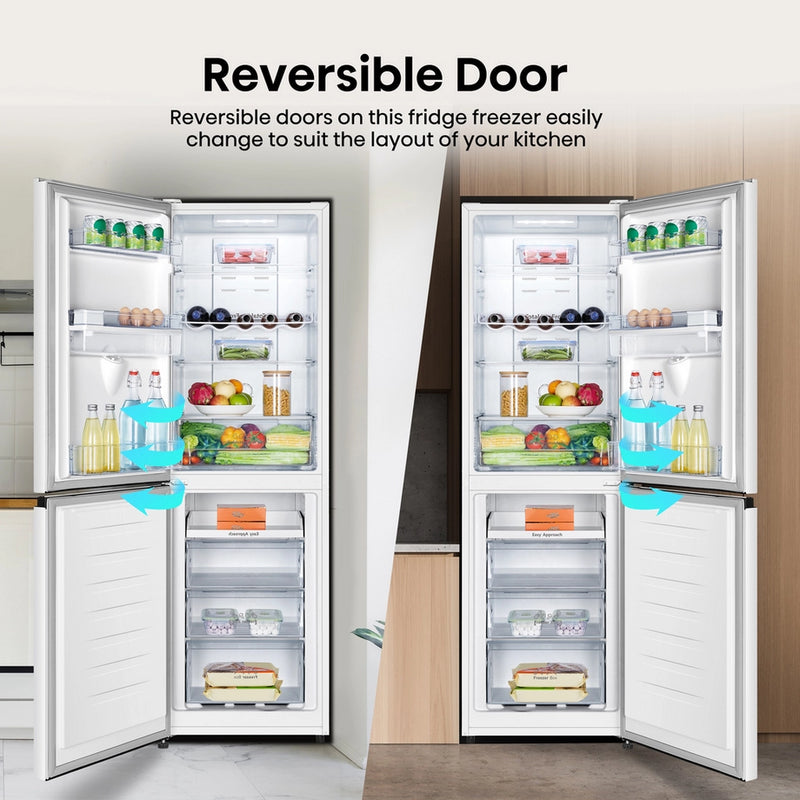 Hisense RB327N4WWE 50/50 Total No Frost Fridge Freezer - White