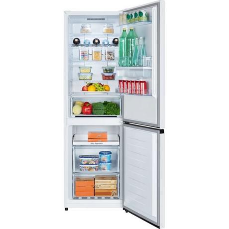 Hisense RB390N4WWE 59.5cm 70/30 Split - Total No Frost Fridge Freezer - White - Bonus Superstore