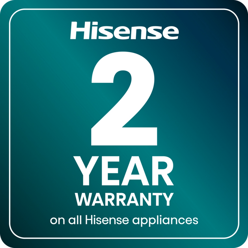 Hisense RB395N4BCE 60/40 Total No Frost Fridge Freezer - Stainless Steel