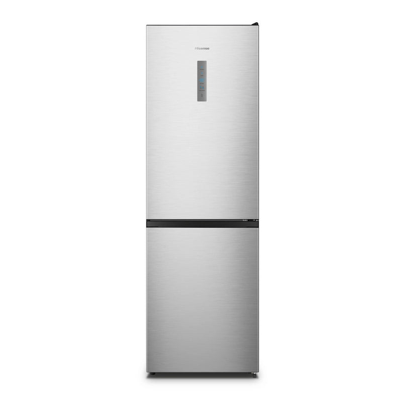 Hisense RB395N4BCE 60/40 Total No Frost Fridge Freezer - Stainless Steel