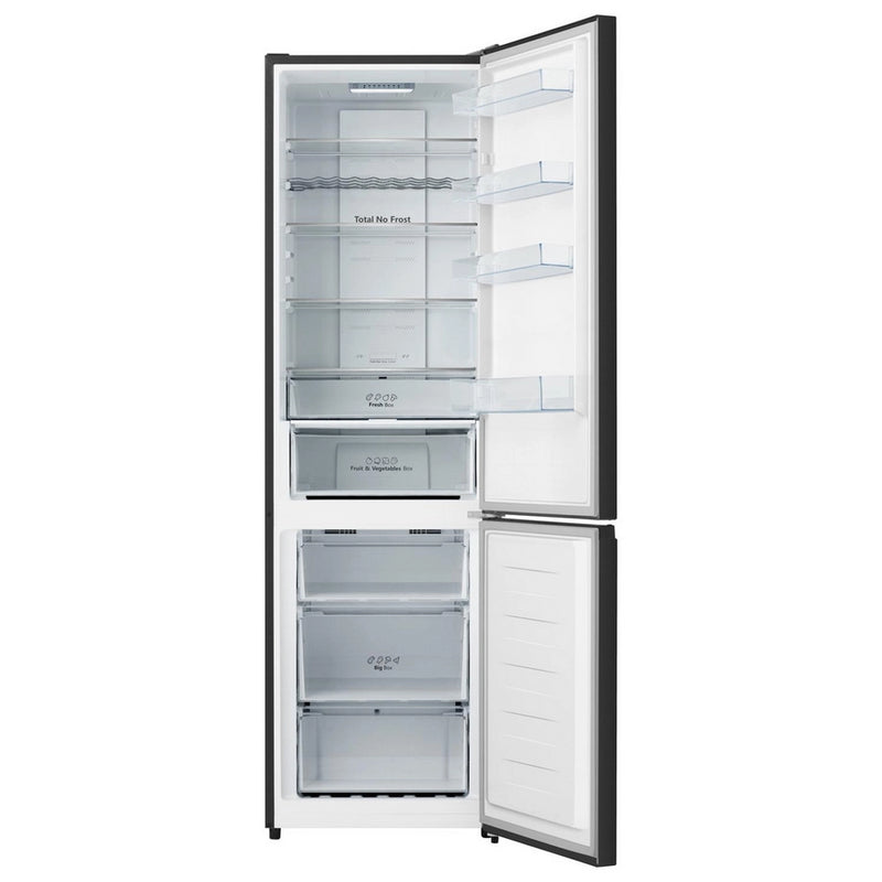 Hisense RB435N4BFE 59.5cm 60/40 Total No Frost Fridge Freezer - Black
