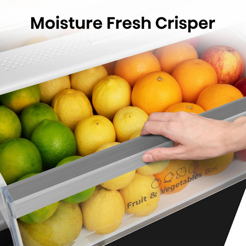 Hisense RB435N4BFE 59.5cm 60/40 Total No Frost Fridge Freezer - Black