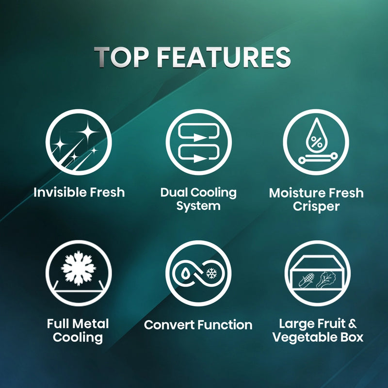 Hisense RB5B250SSWC1 Integrated 60/40 Total No Frost Fridge Freezer
