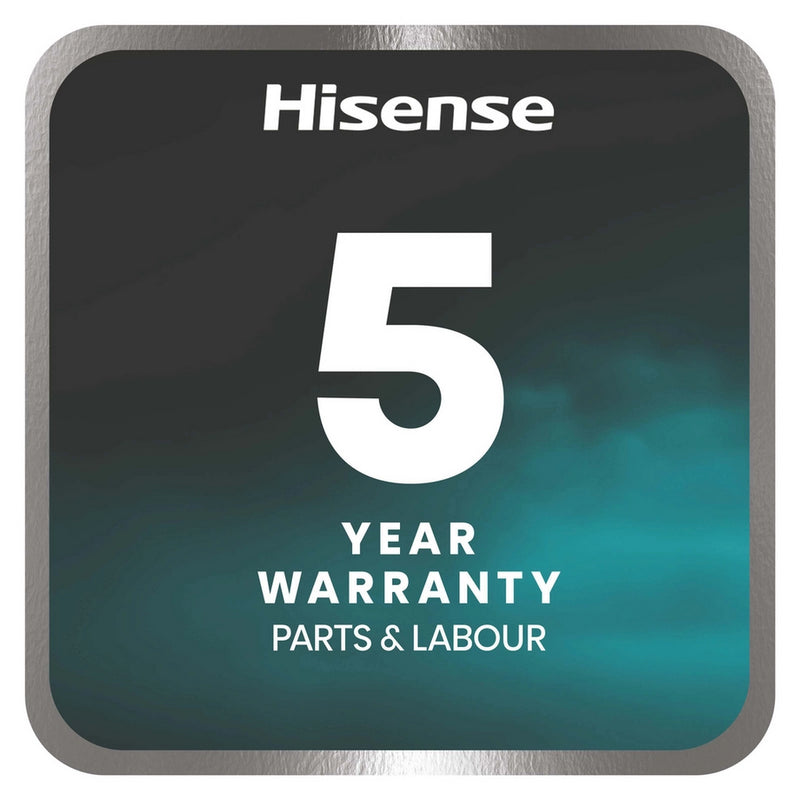 Hisense RF815N4SESE Total No Frost Plumbed American Fridge Freezer - Silver